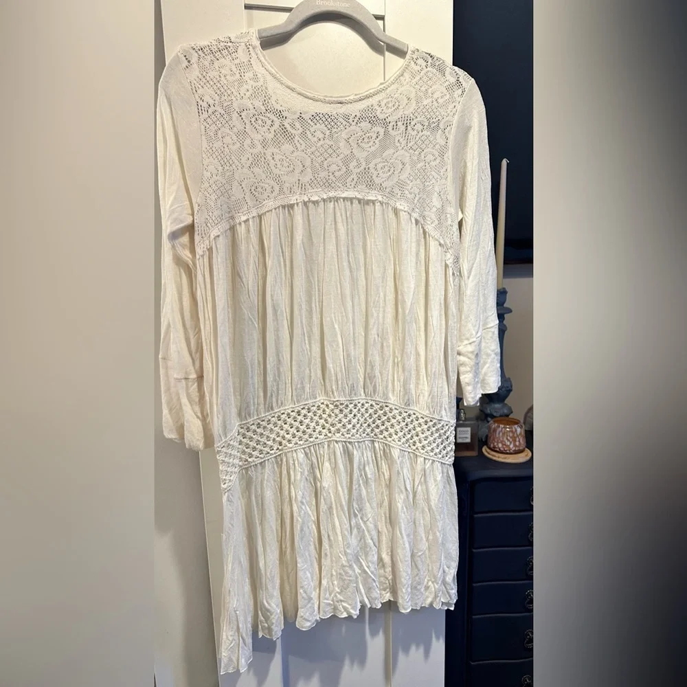 FREE PEOPLE Moonlight Romantic In Ivory